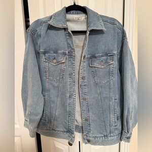 Faherty Light Blue Denim Jacket